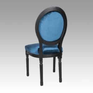 French Classic Dining Chair - Sapphire Blue 