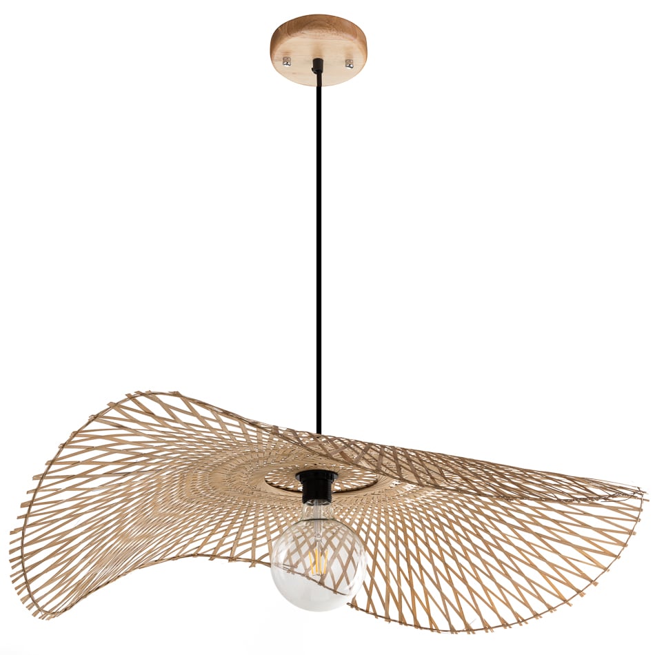 Wave Pendant Light - 650 (natural) - Noozi